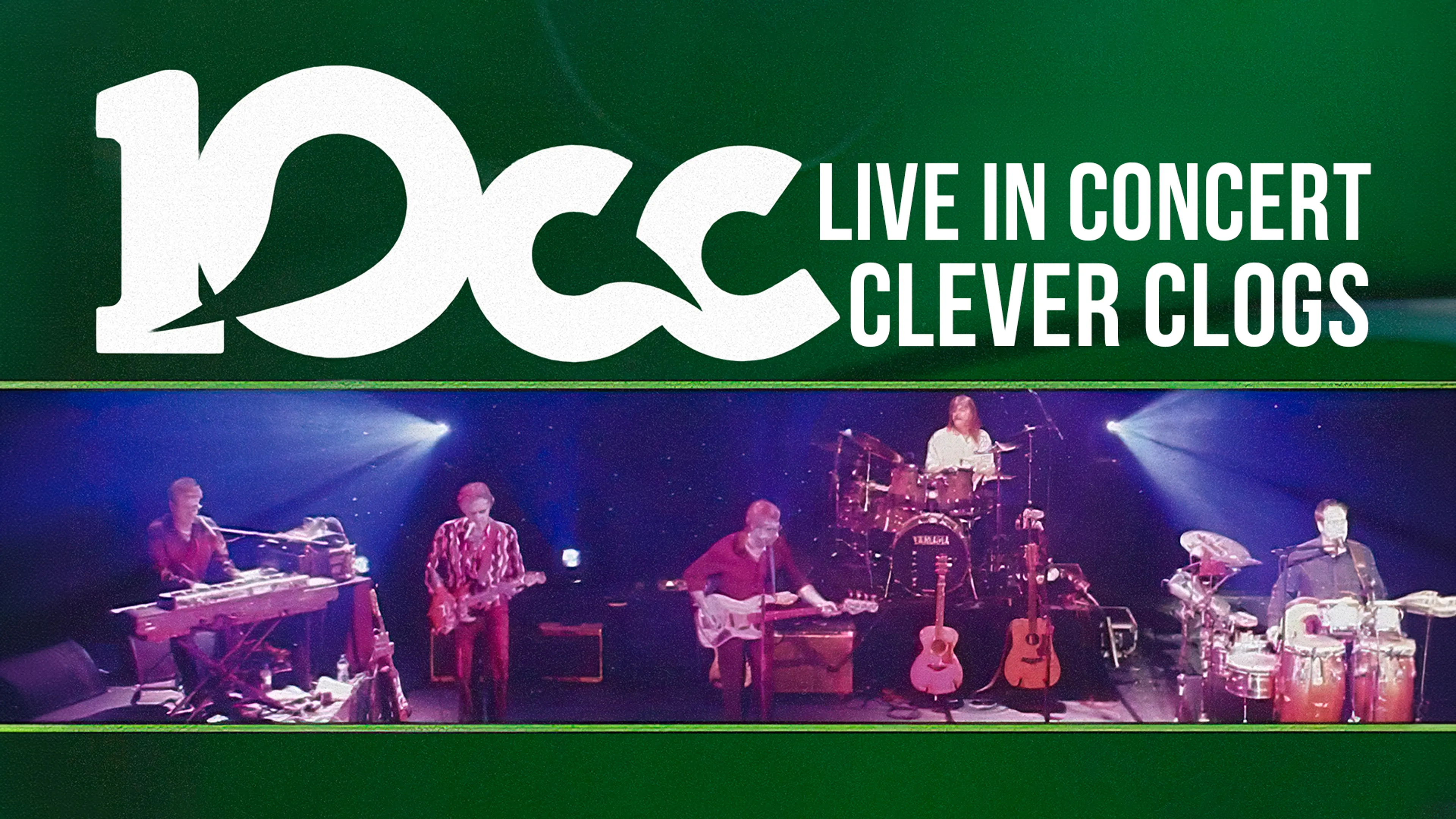 10CC Live in Concert: Clever Clogs poster